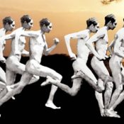 Άνθρωπος, a natural born runner