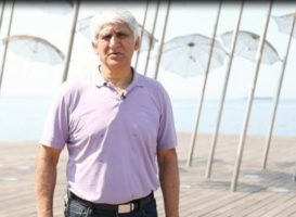 O Παναγιώτης Γιαννάκης πρεσβευτής του Τρέξε Χωρίς Τερματισμό της Θεσσαλονίκης