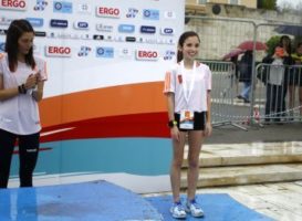 12χρονη τερμάτισε 3η στην κούρσα των 5 χιλιομέτρων του ΗΜΙ της Αθήνας